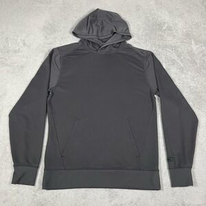 Legends Pullover Hoodie Sweatshirt Mens Small Performance Stretch Gray Gym